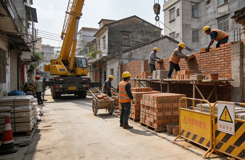 廣州舊房重建、危房重建全包就找廣東華商建設，一站式原址重建省心落地
